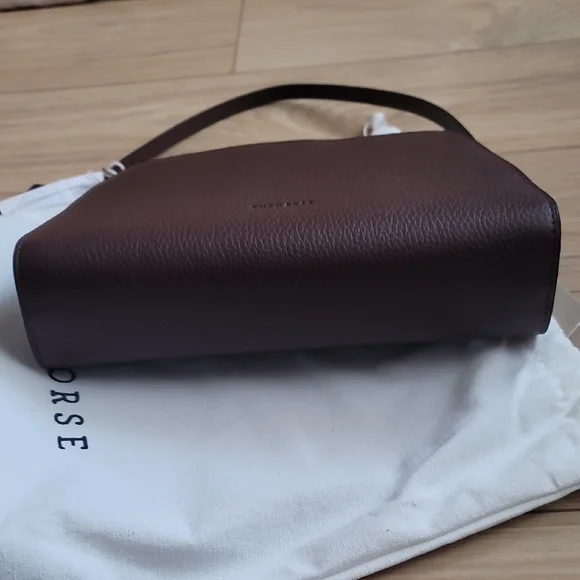 The Horse Dark Brown Leather Shoulder Bag - Picture 9 of 14